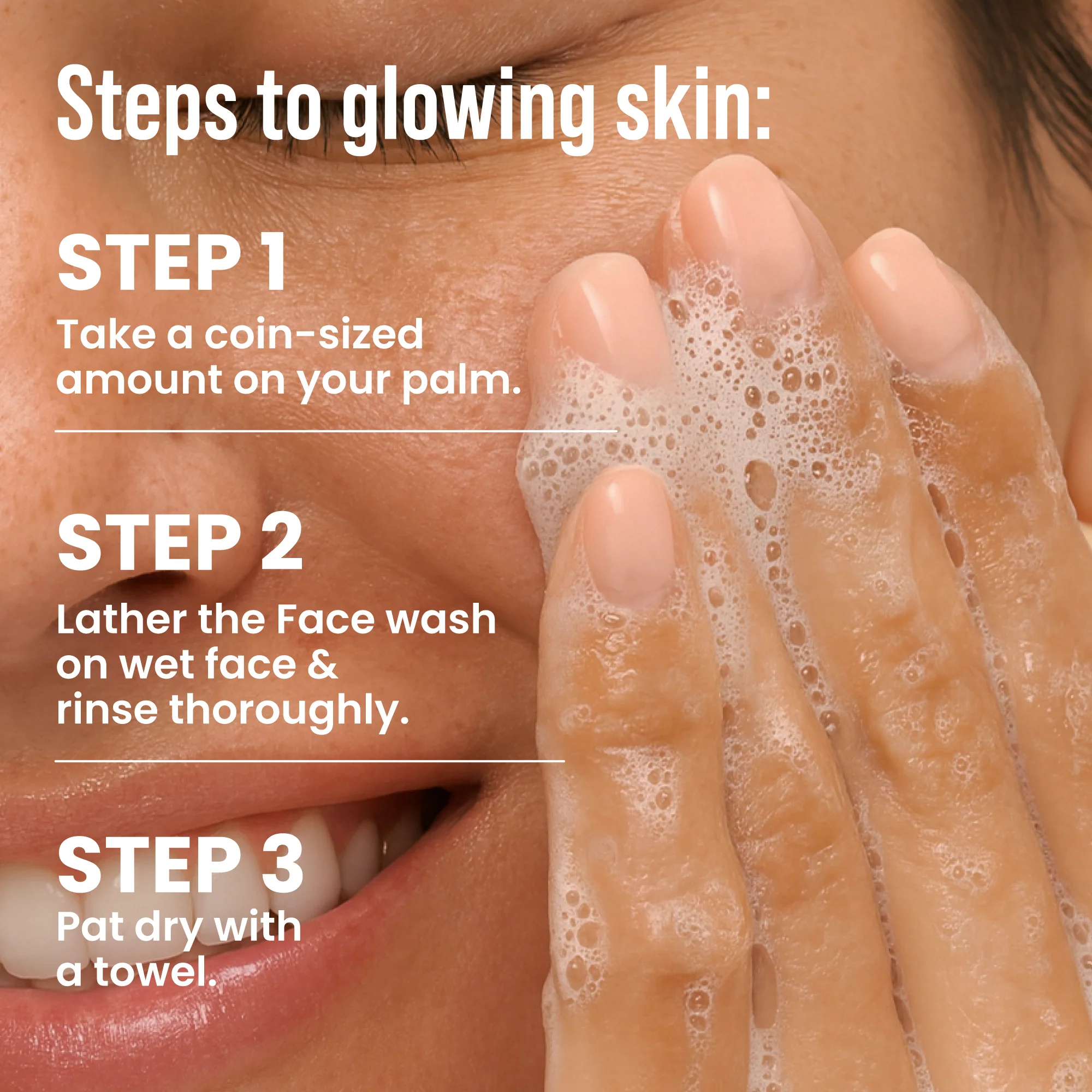 Aloe-Ceramide Face Wash For Dry to Normal Skin - Image 7