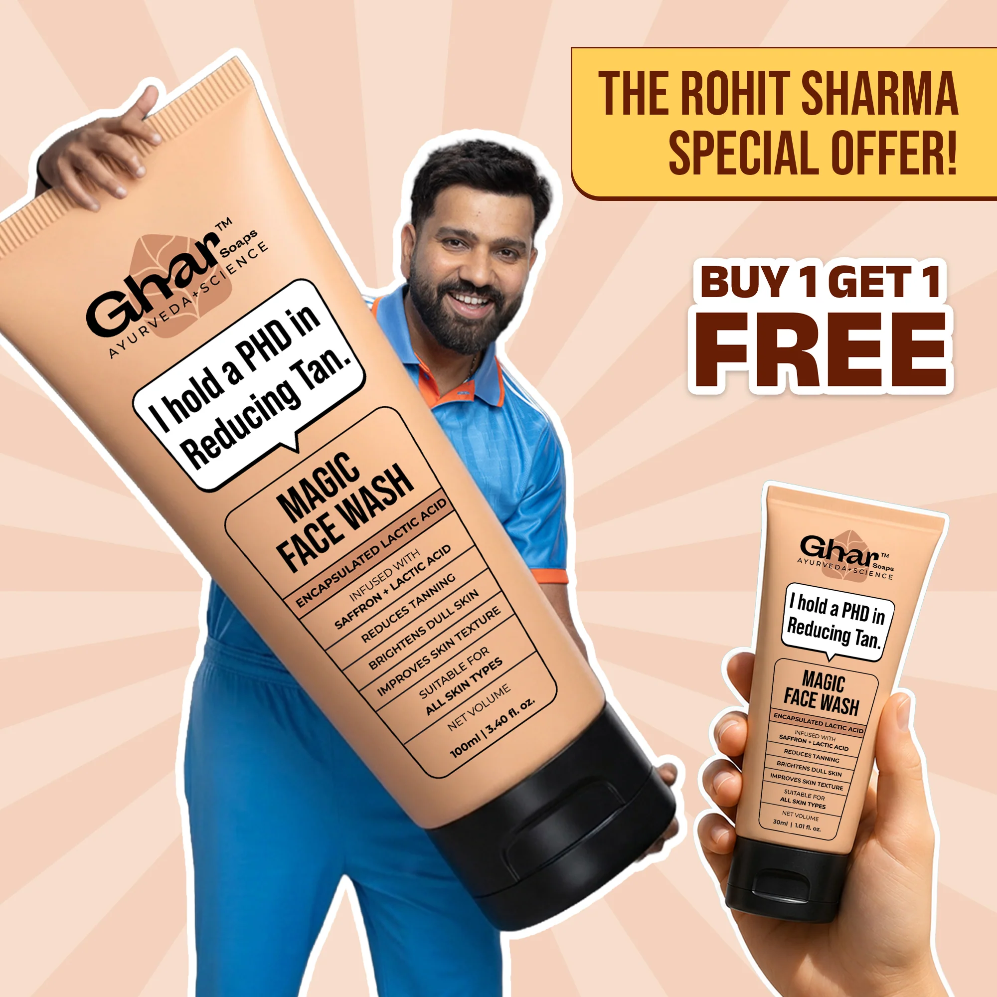 Buy 1 Get 1 Magic Face Wash