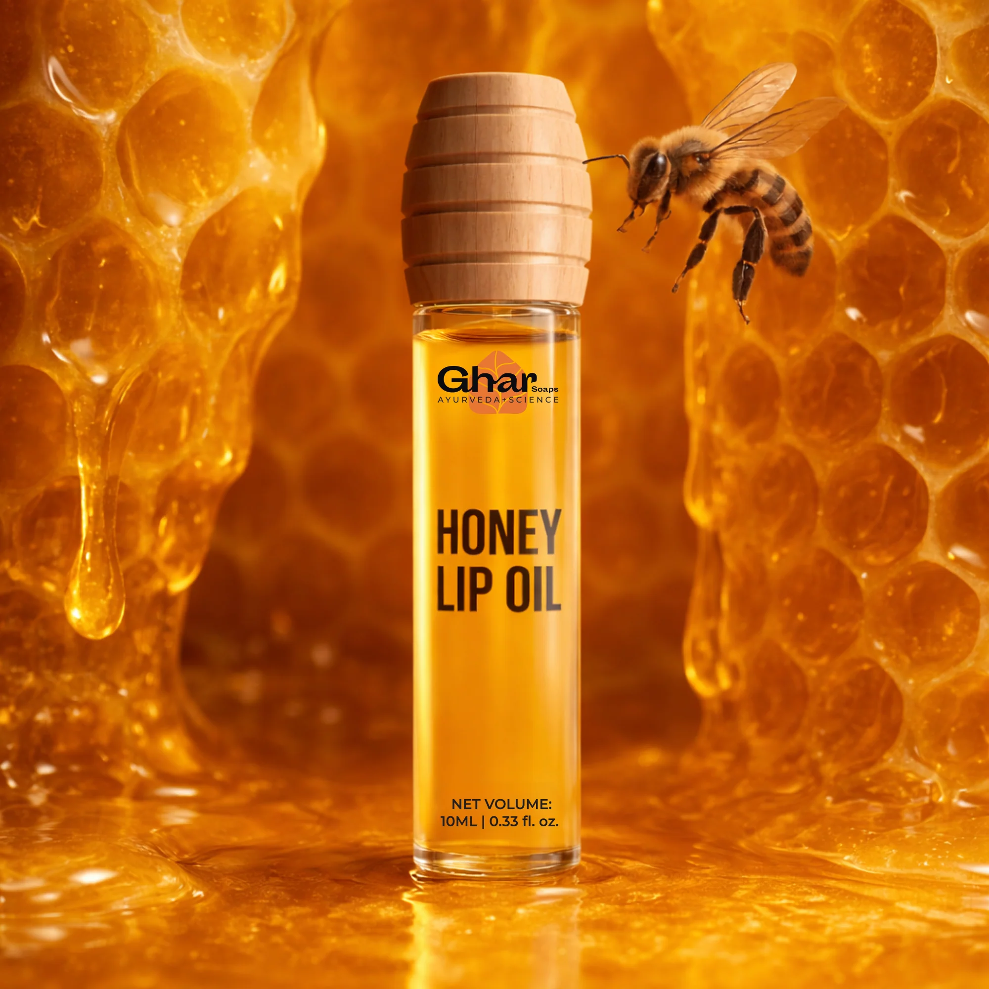 Honey Lip Oil With SPF 30 - Image 2