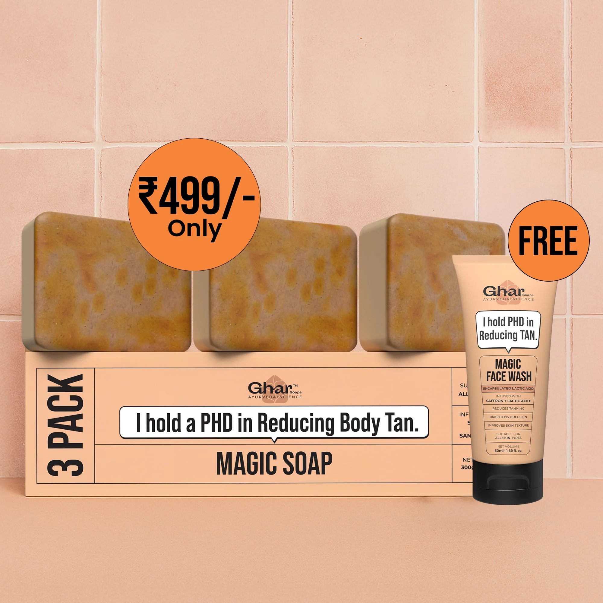 Magic Soap + Face wash + Magic Cream Combo - Image 2