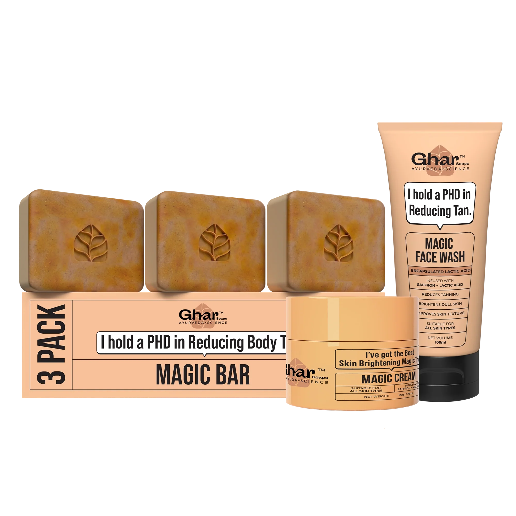 Magic Soap + Magic Cream + Magic Face Wash Combo - Image 3