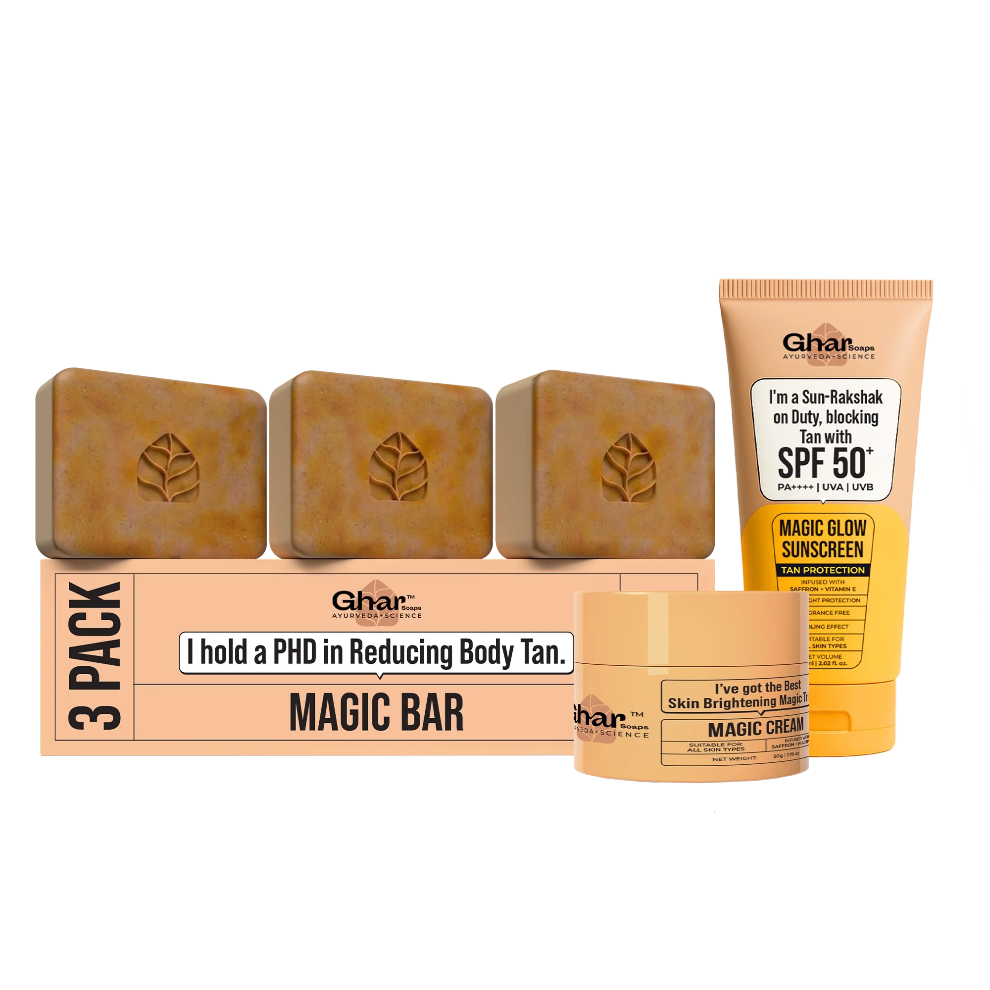 Magic cream + Sunscreen 60ml combo - Image 3