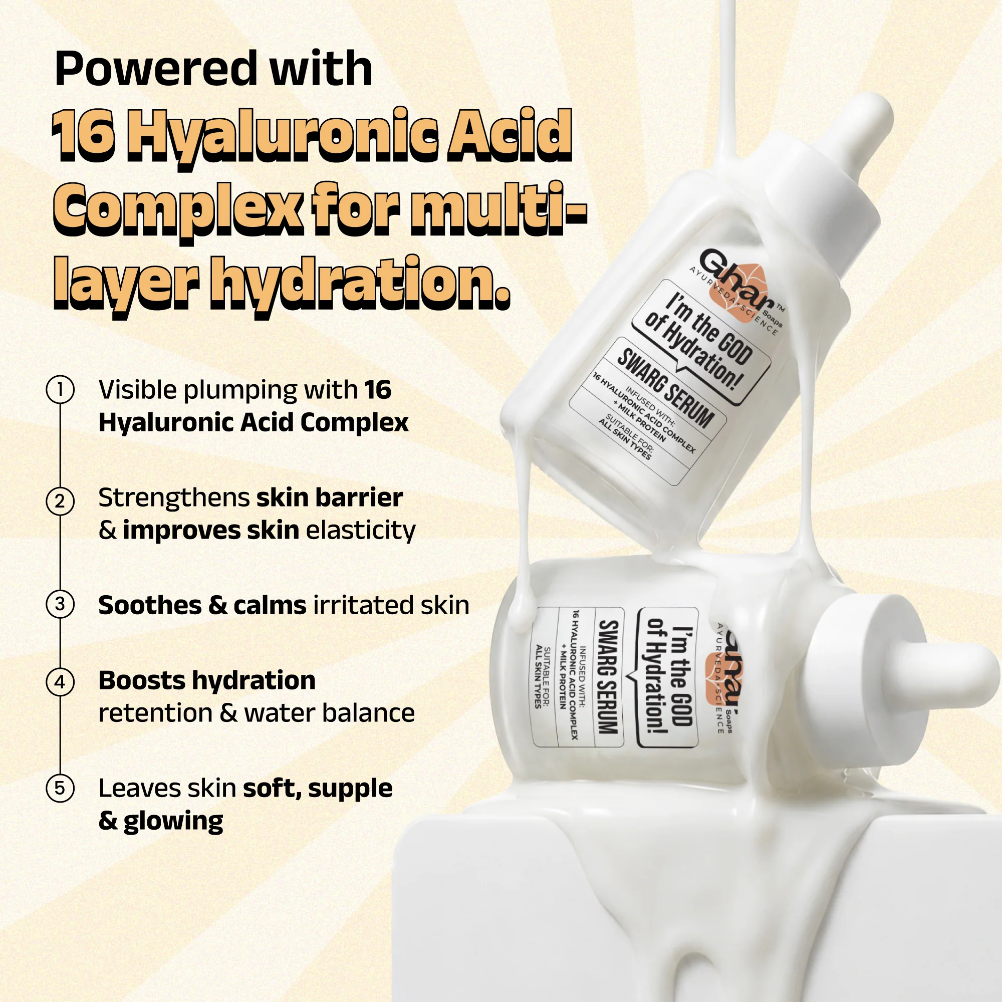 Swarg Serum For Intense Hydration - Image 5