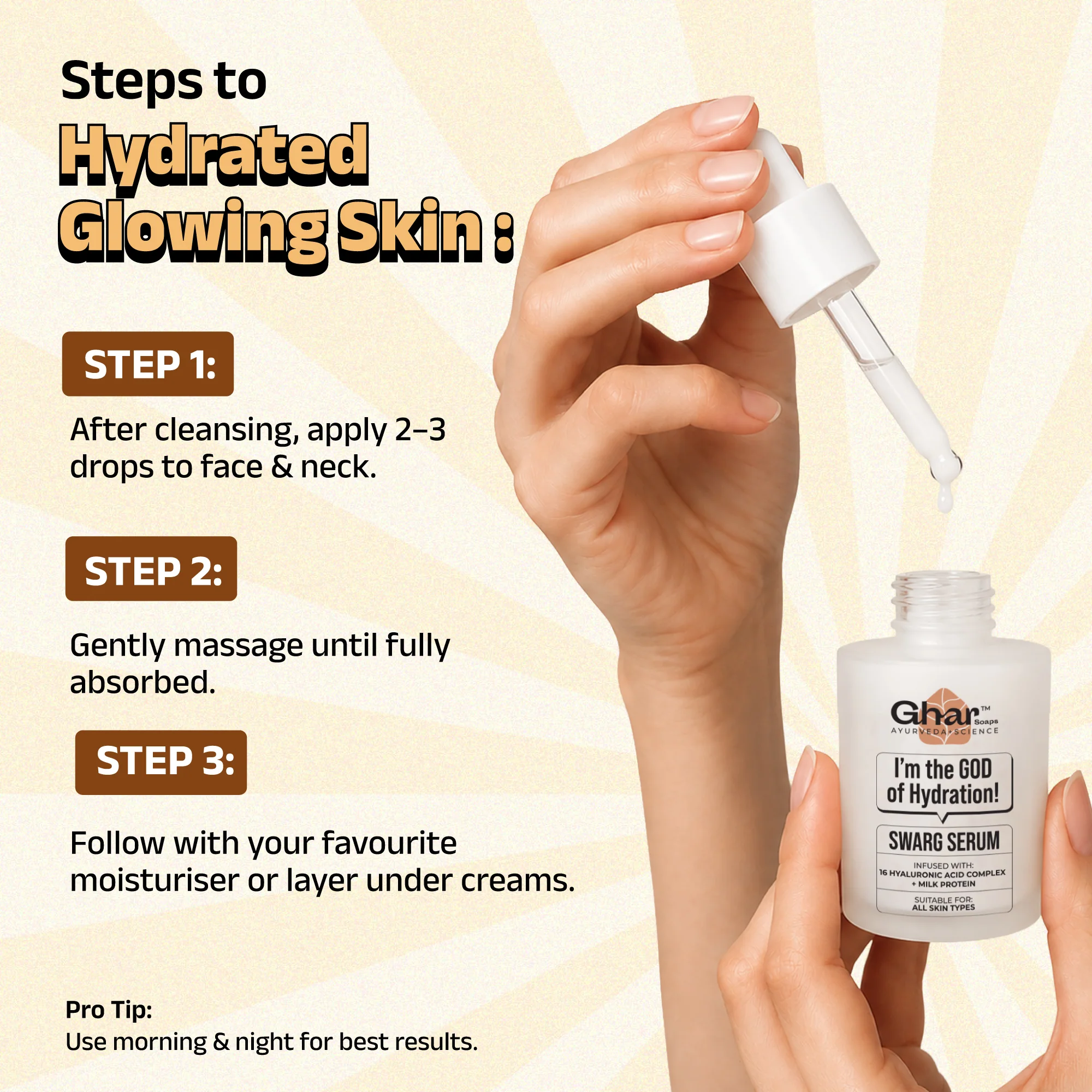 Swarg Serum For Intense Hydration - Image 8